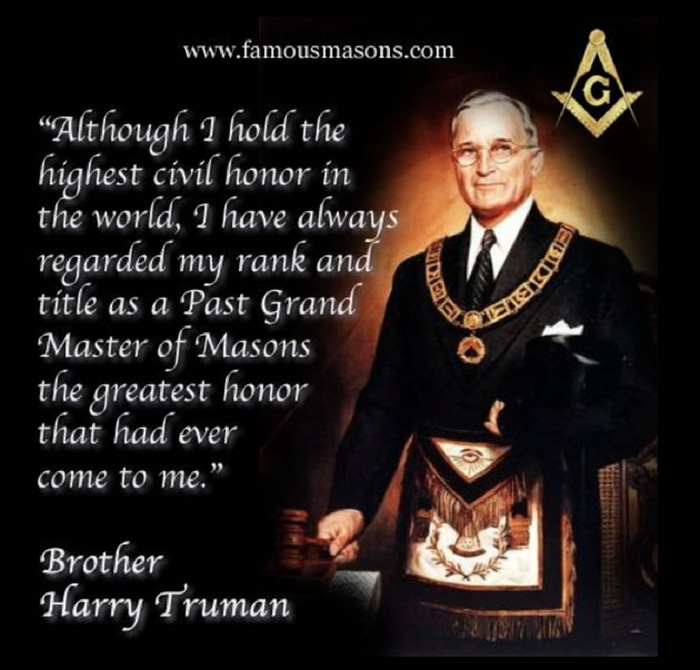 Truman the Mason